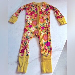 Little Sleepies Sunny Garden Zippy 3-6 months